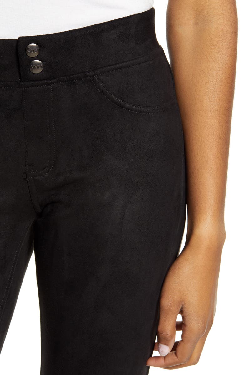 Hue Microsuede Leggings, Alternate, color,