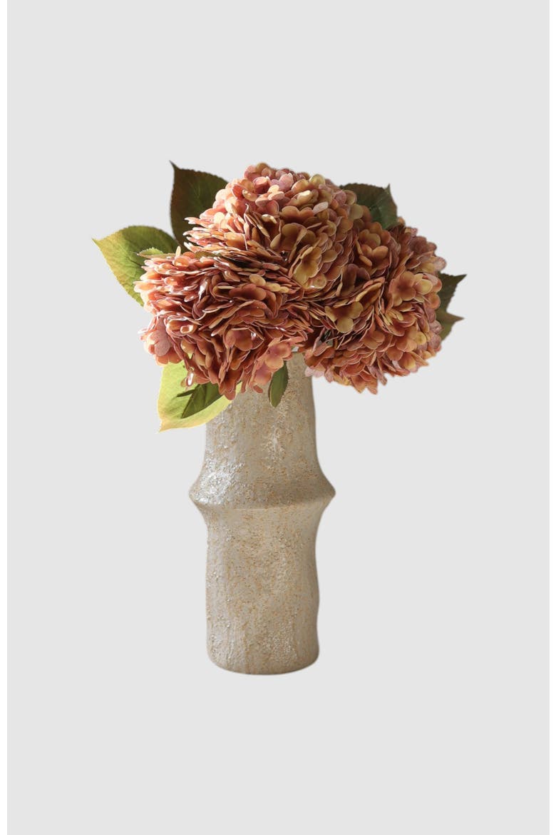 Rose Hydrangea Flower, Alternate, color, Rose