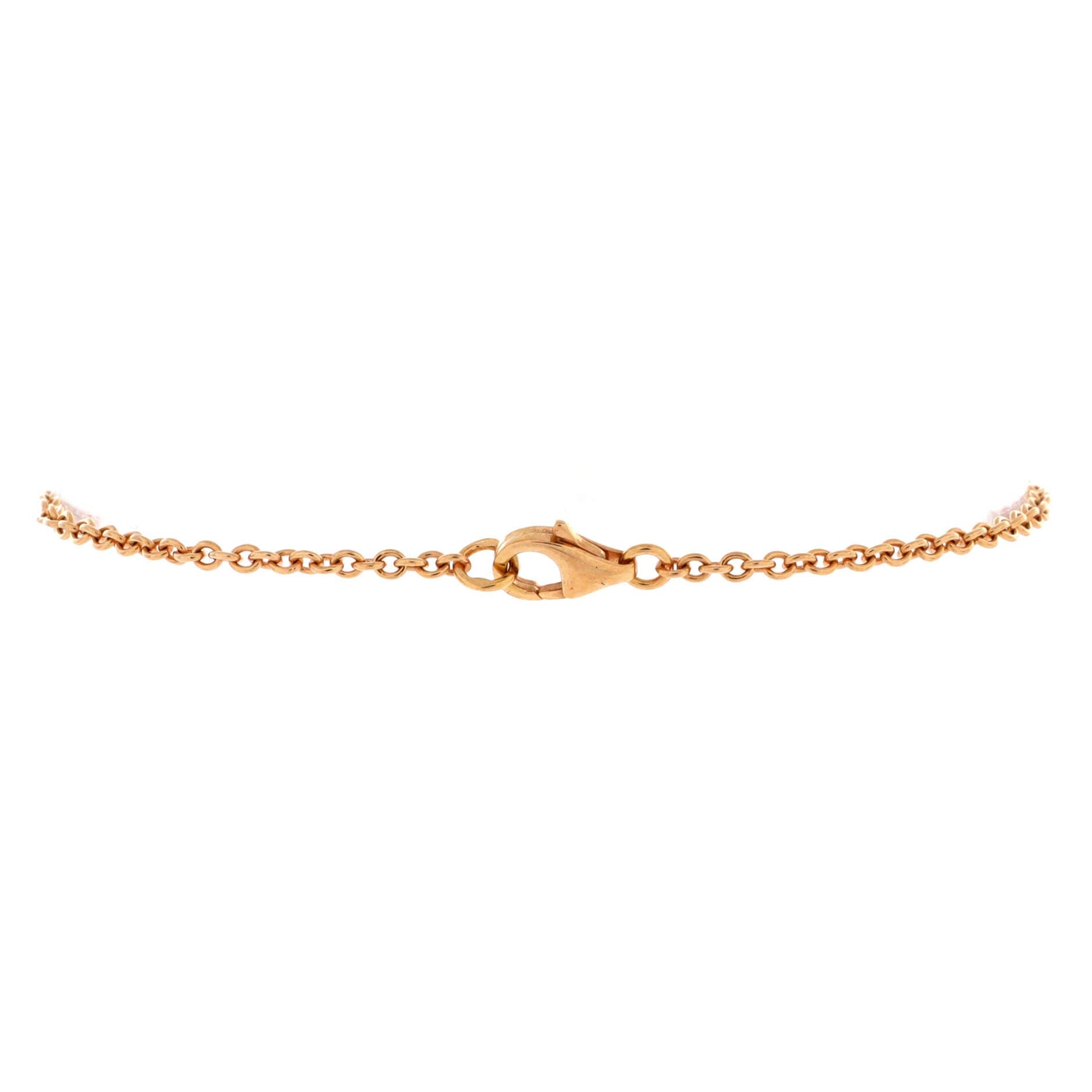 Love Interlocking Bracelet 18K Rose Gold, Alternate, color, Metallic Gold