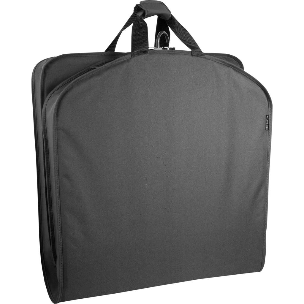 Wallybags Deluxe 40" Travel Garment Bag In Black