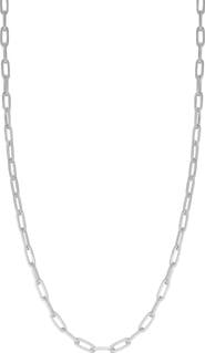 GLAZE JEWELRY Paper Clip Chain Necklace