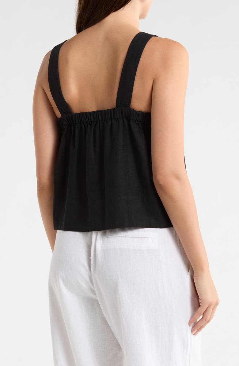 Madewell Linen Blend Tank, Alternate, color,