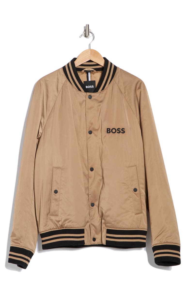 BOSS Crospa Bomber Jacket, Main, color, 
