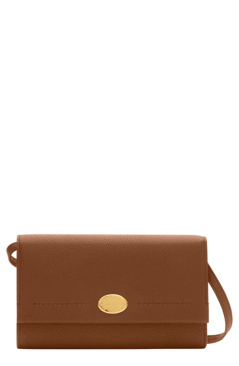 Cotswolds Leather Wallet on a Strap