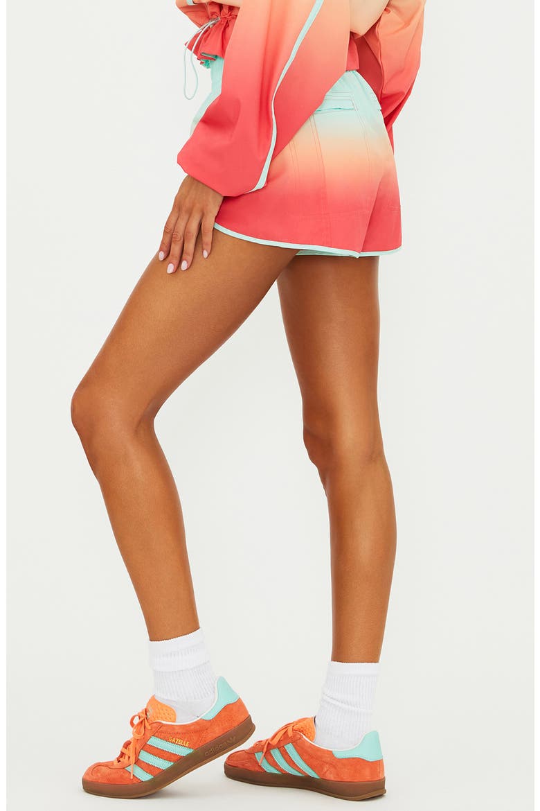 Nadia Ombré Shorts, Alternate, color, GUAVA JELLY OMBRE