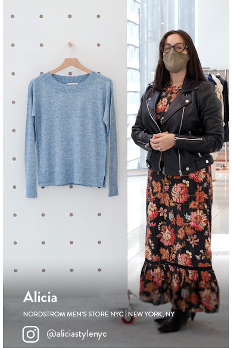 Linen Blend Boat Neck Sweater video