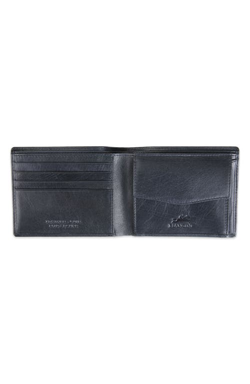 Mancini Rfid Bilfold Wallet In Black