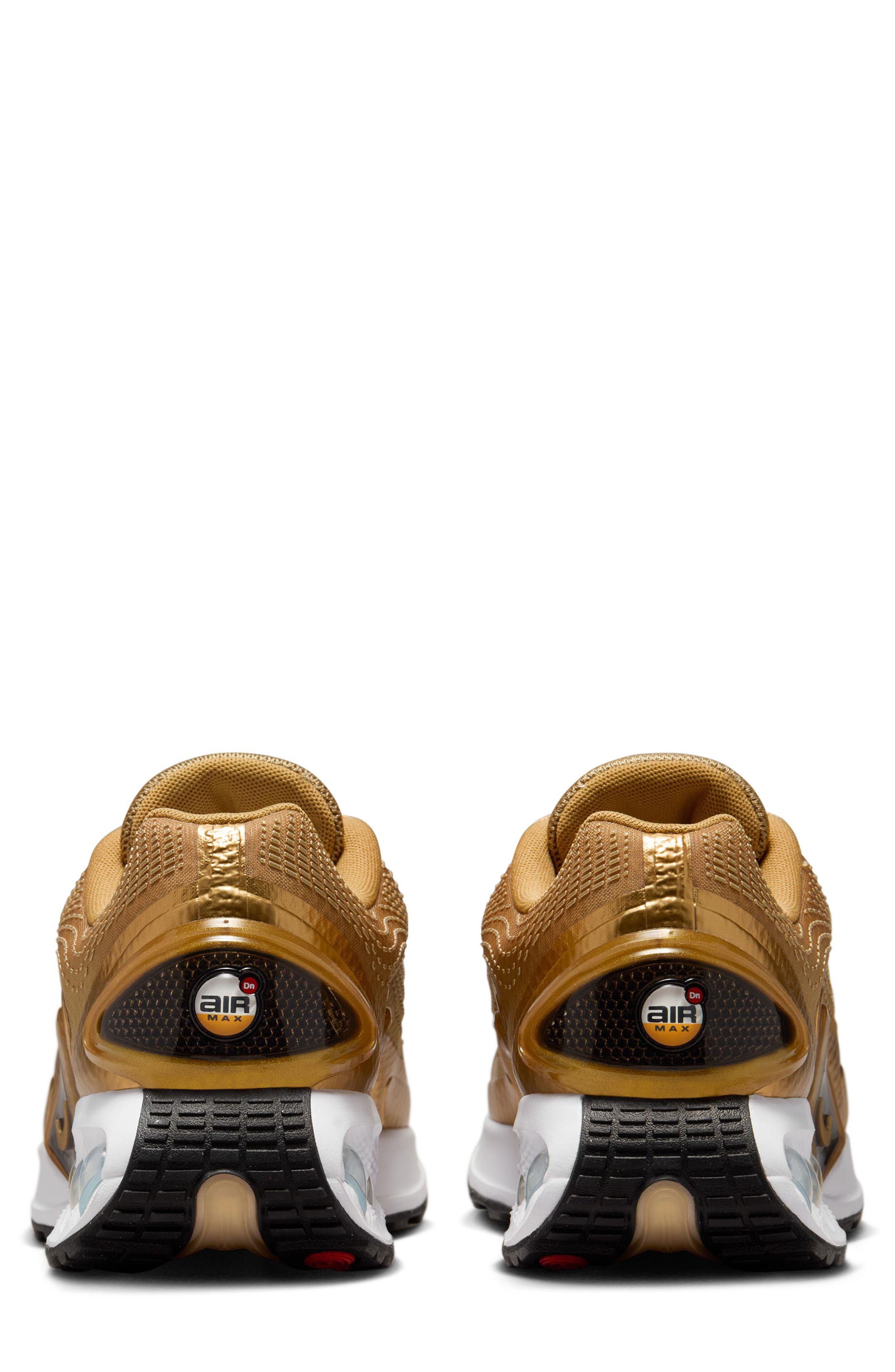 Air Max Dn Premium Sneaker, Alternate, color, METALLIC GOLD/ BLACK/ WHITE