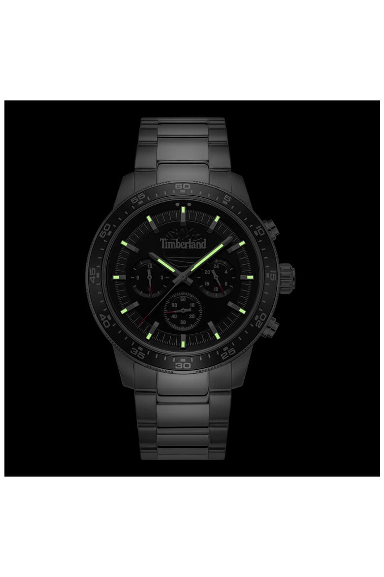 Parkman Multifunction Chronograph Bracelet Watch, 44mm, Alternate, color, SILVER