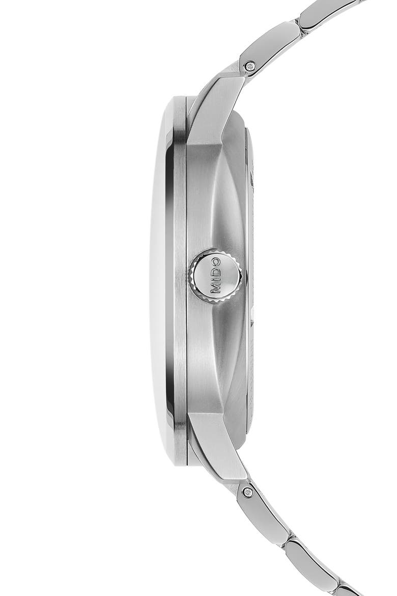 Commander Gradient Skeletal Automatic Bracelet Watch, 40mm, Alternate, color, BLUE