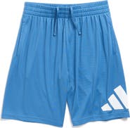 adidas Kids' 3-Bar Mesh Shorts