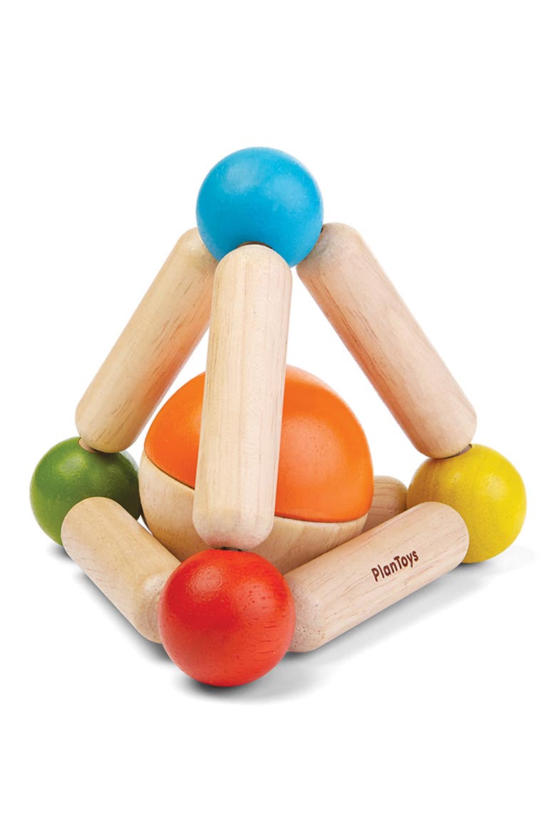 Triangle Clutching Toy, Main, color, ASSORTED