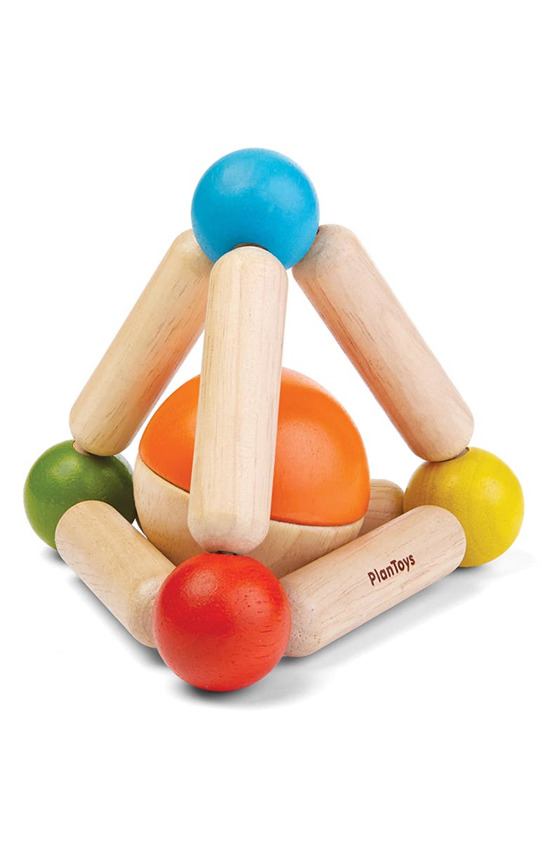 PlanToys<sup>®</sup> Triangle Clutching Toy, Main, color,