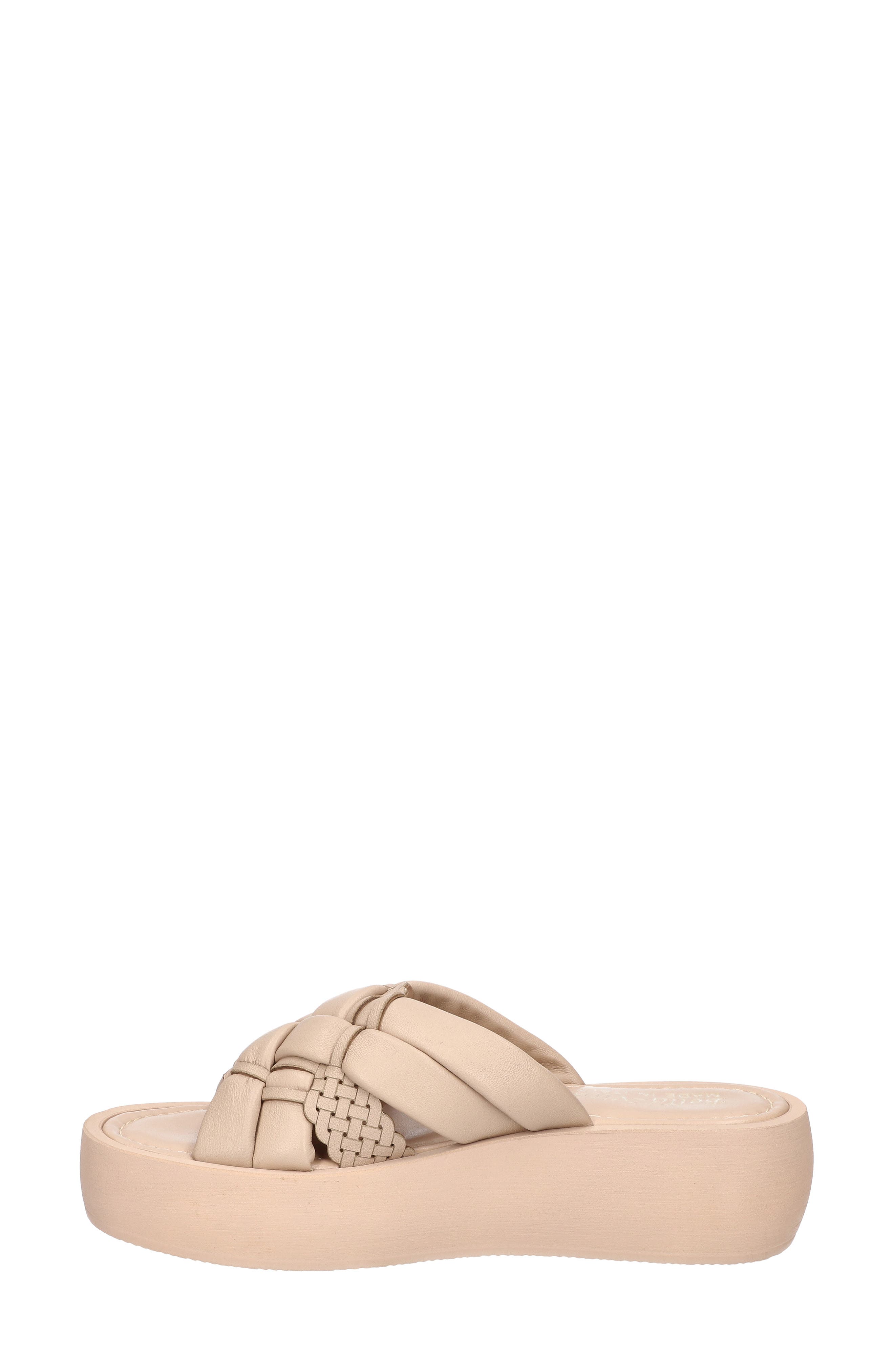 Woven Platform Slide Sandal - image 4