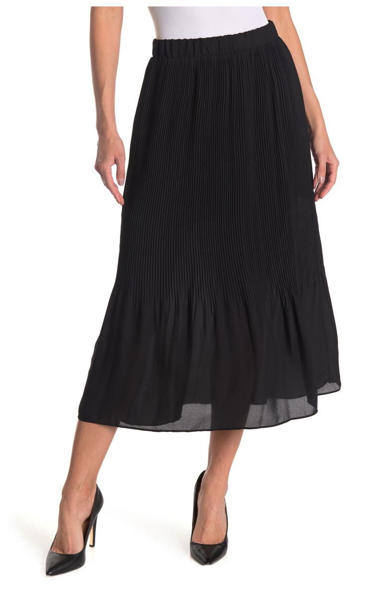 Pleione Release Pleat Maxi Skirt, Main, color,