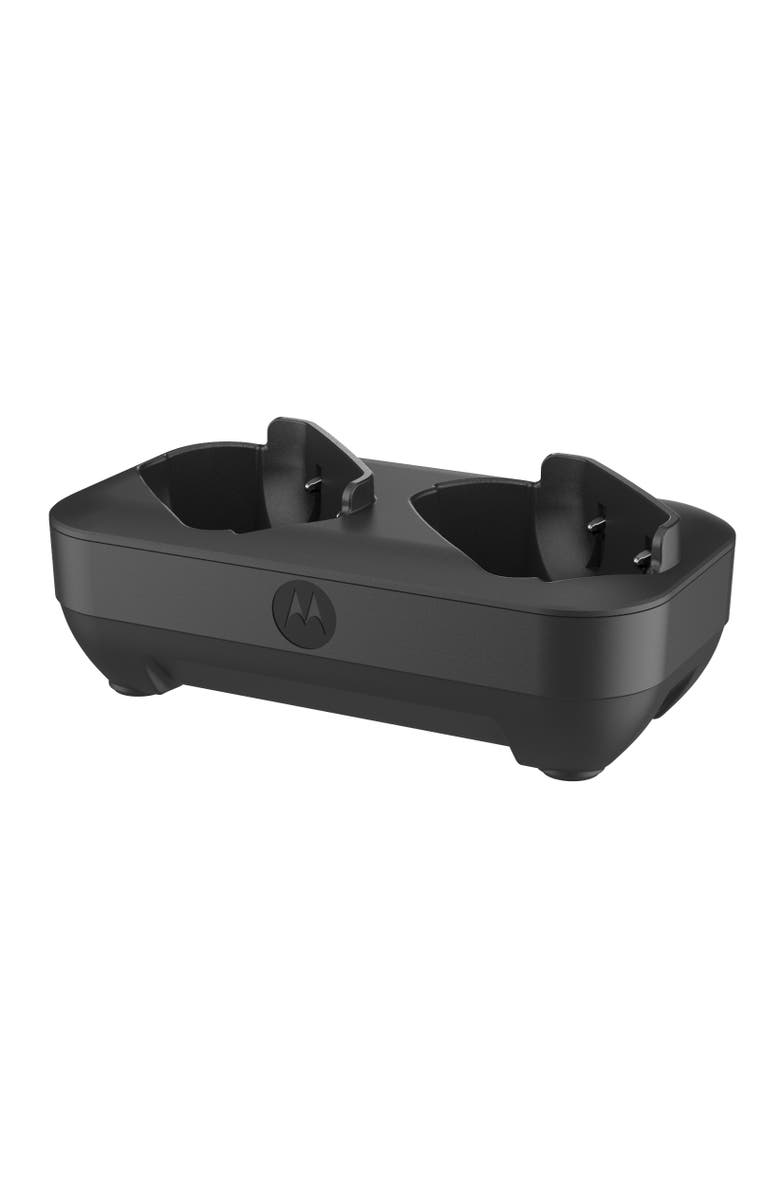 Motorola Solutions Dual-Slot Charger for Motorola T200-T800 TalkAbout Two-Way Radios, Main, color, Black