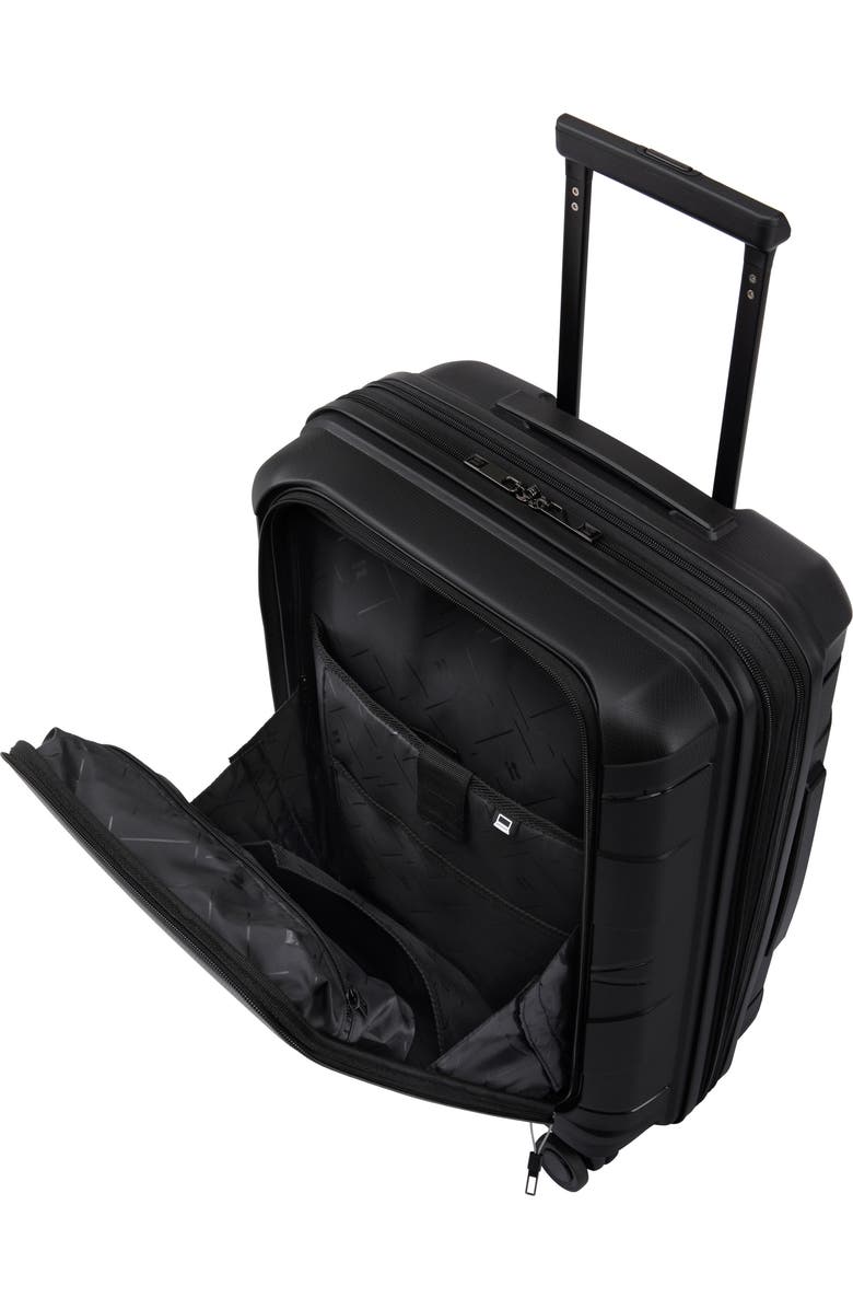 IT LUGGAGE Momentous 21-Inch Hardside Carry-On Luggage, Alternate, color, Black