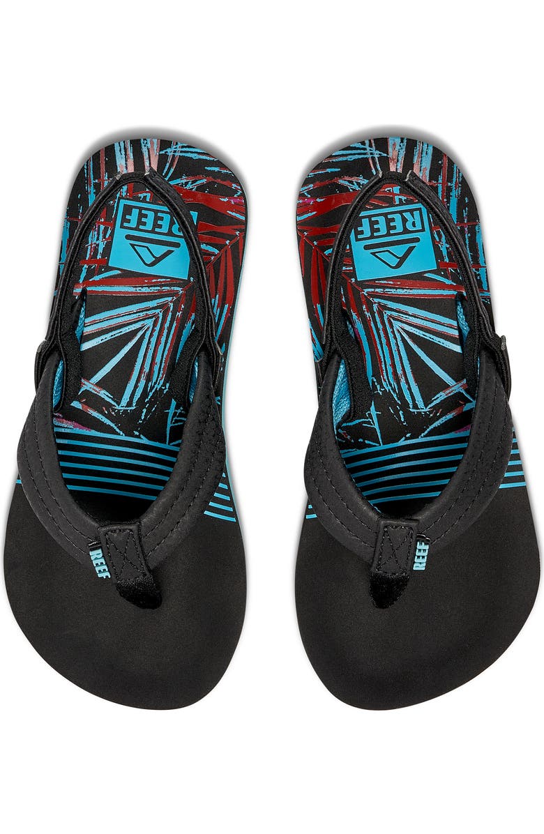 Reef Kids' Little Ahi Flip Flop, Alternate, color, Tropical Dream