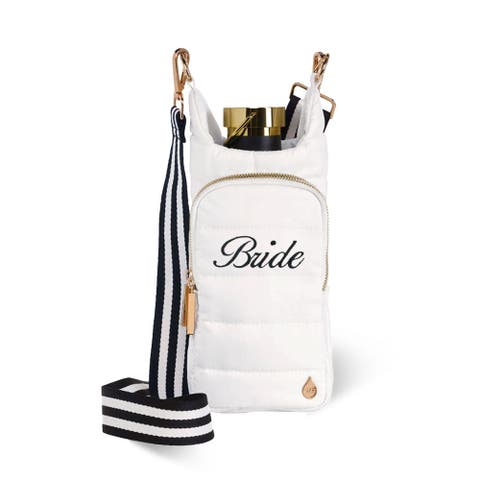 White Ripstop Hydrobag Monogrammed With Bride