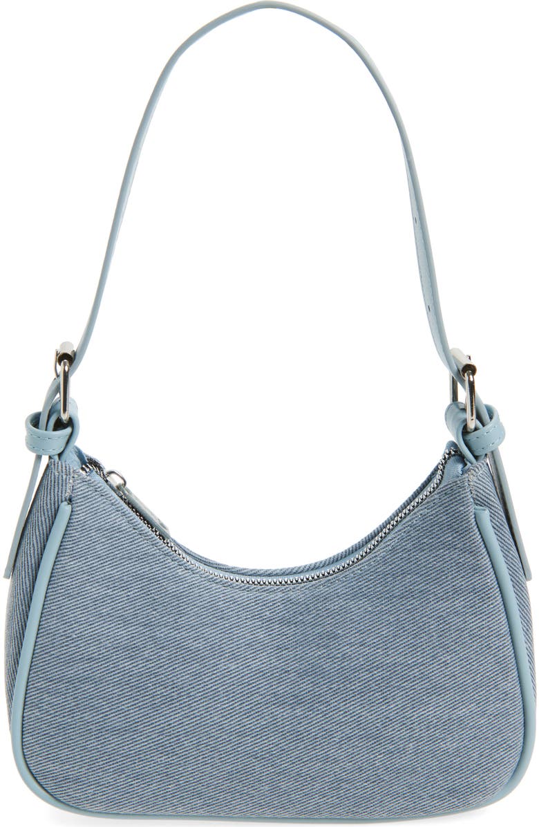 Ruby & Ry Kids' Denim Shoulder Bag, Main, color, Blue
