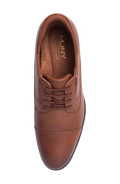 Marc Joseph New York Baker Street Cap Toe Derby In Brown