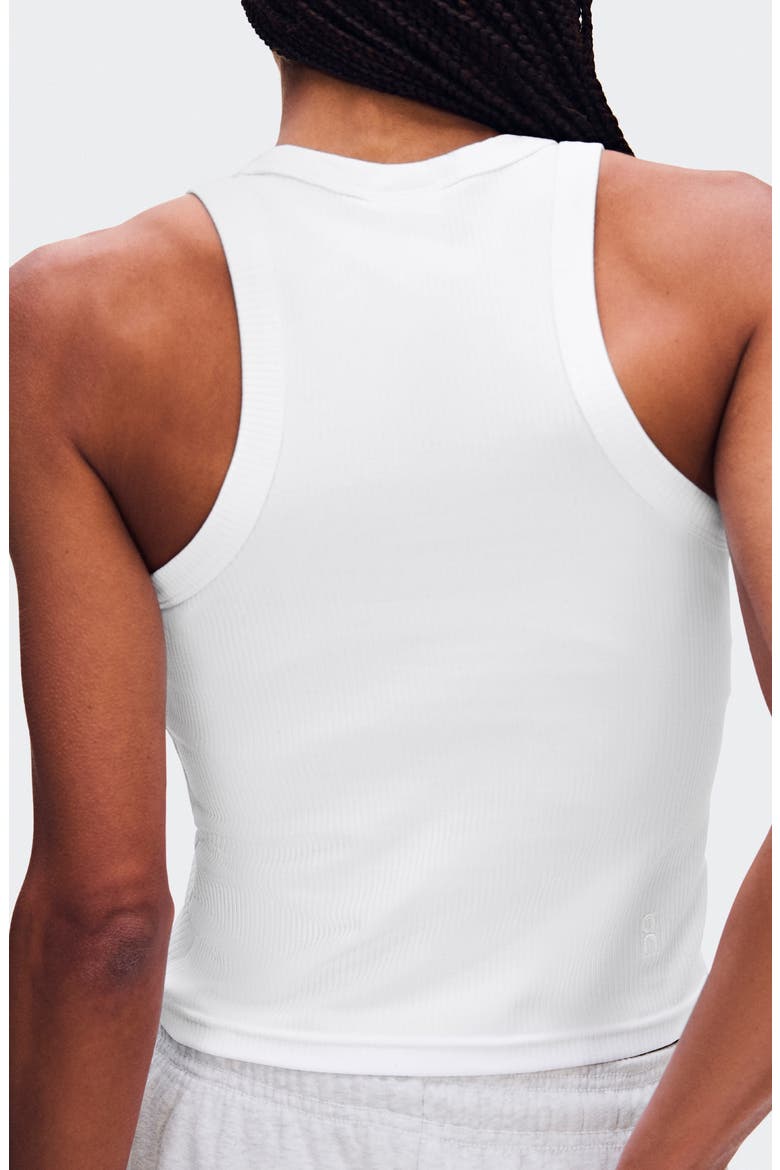x Zendaya All Day Rib Tank, Alternate, color, WHITE