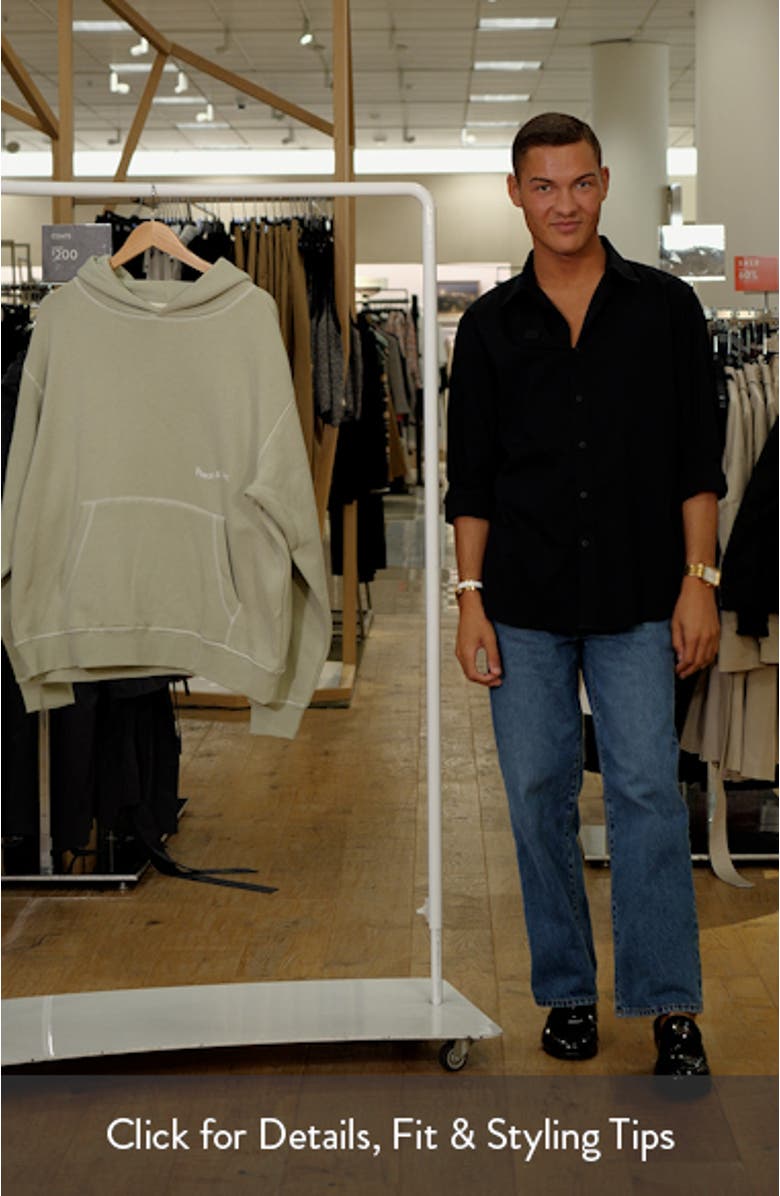 Wordmark Reverse Stitch Hoodie, sales video thumbnail