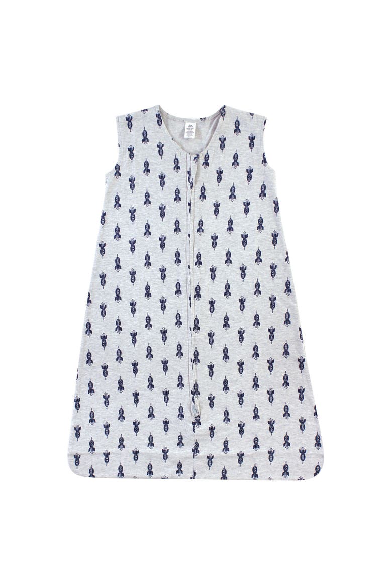 Sleeveless Jersey Cotton Sleeping Bag, Sack & Blanket, Main, color, Spaceship