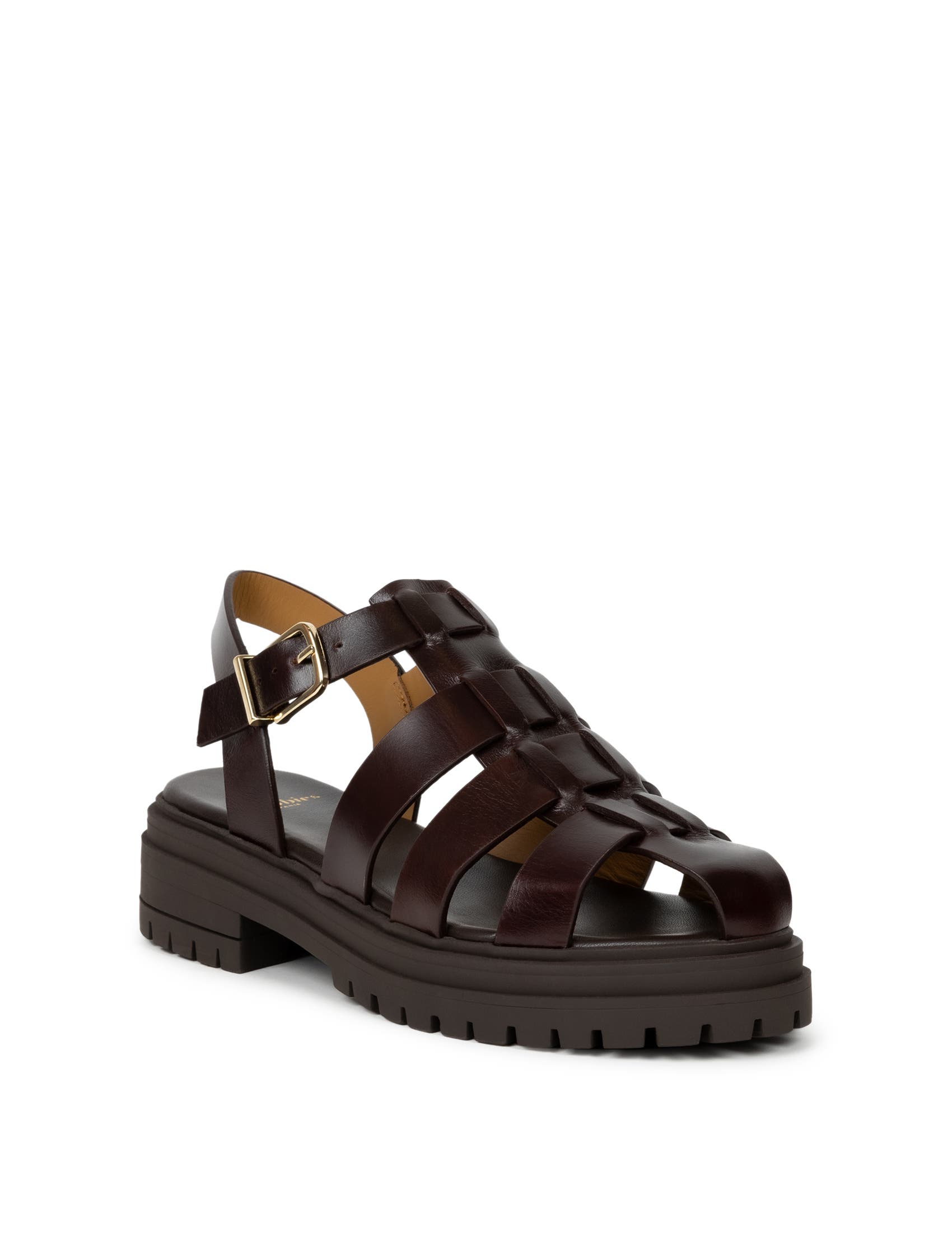 Billy Flat Sandals, Alternate, color, Irish Coffee