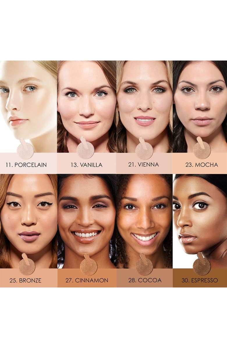 MIRENESSE 10 Collagen Cushion Compact Airbrush Foundation 11 - Porcelain, Alternate, color, 