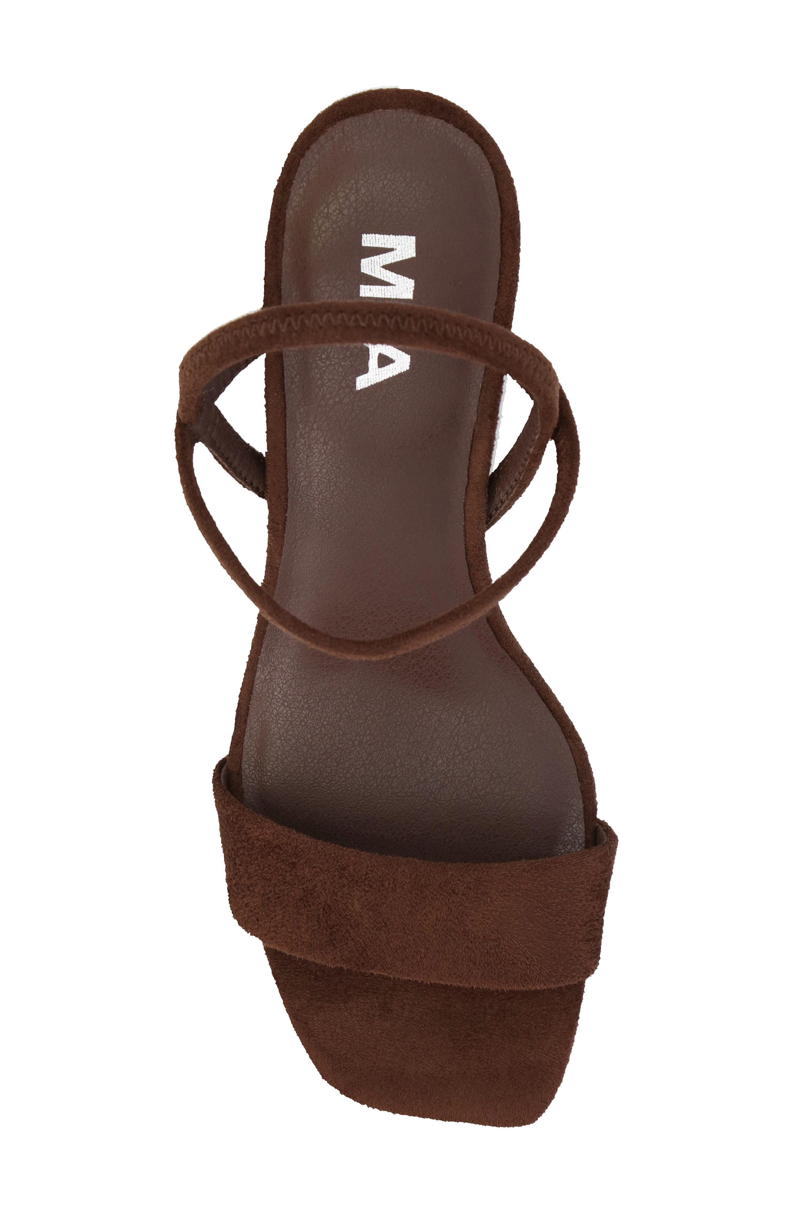 MIA Zissy Sandal, Alternate, color, Brown