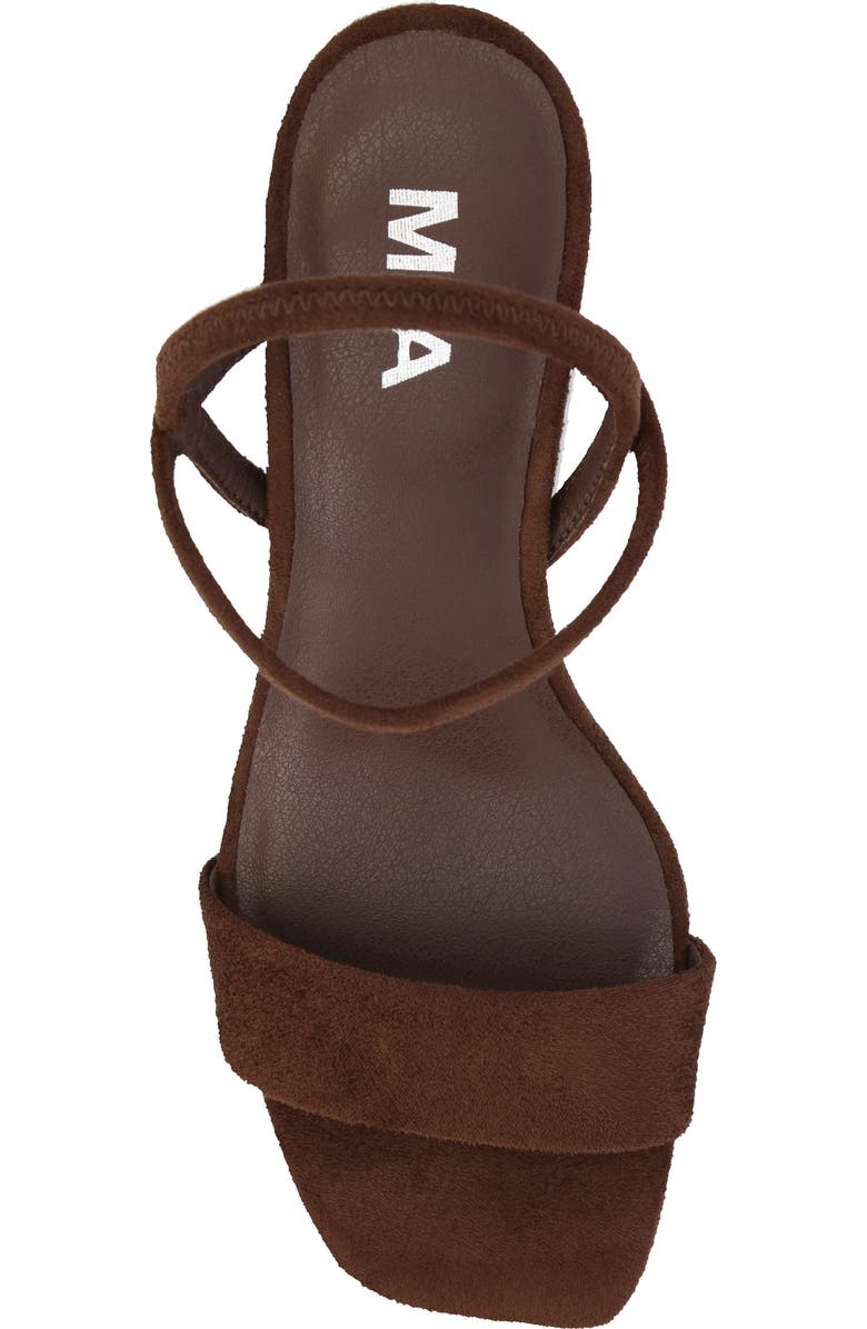 MIA Zissy Sandal, Alternate, color, Brown