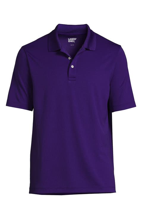 Short Sleeve Solid Active Polo Shirt
