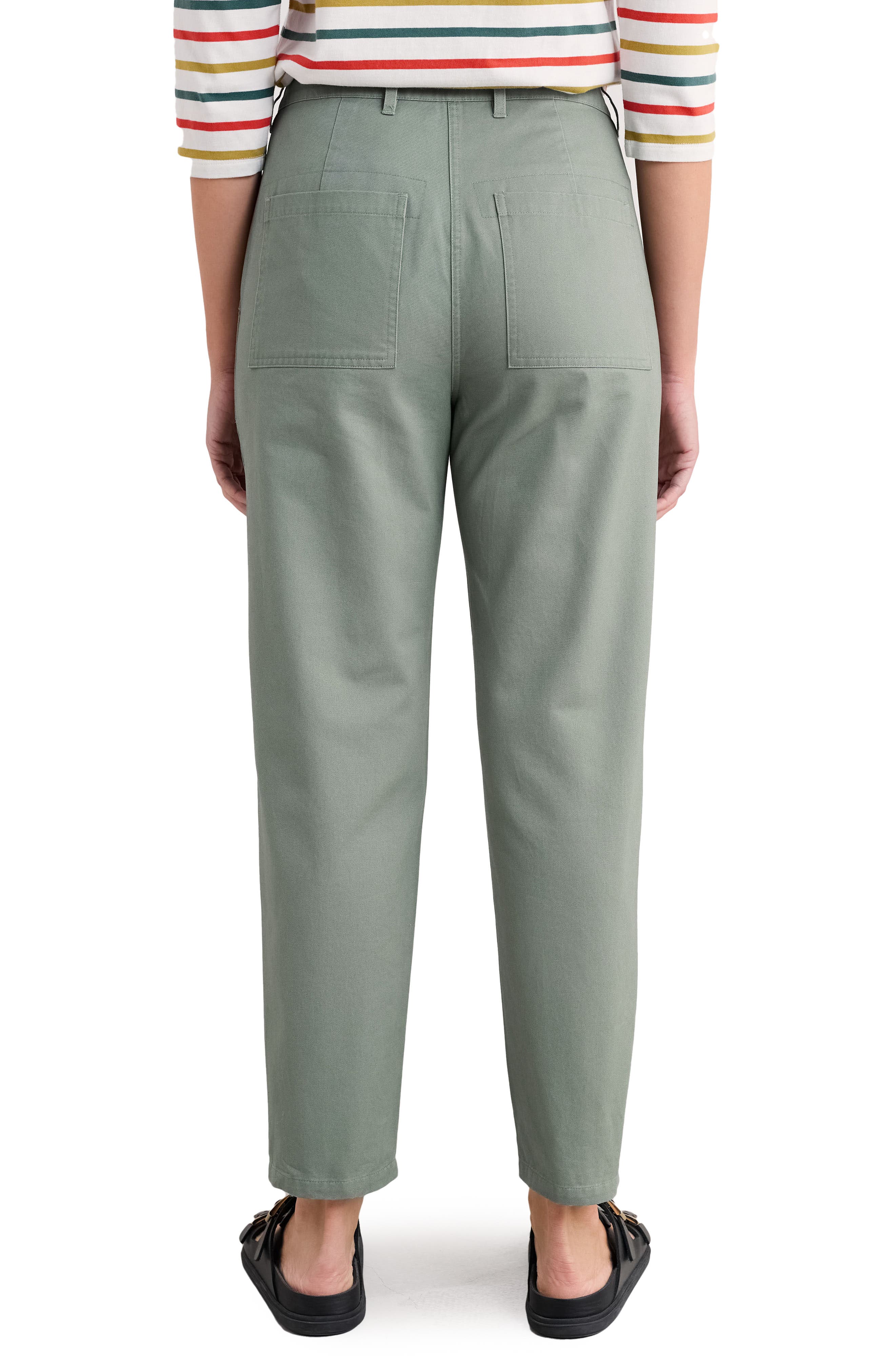 Mor Path Organic Cotton Ankle Straight Leg Pants - image 2