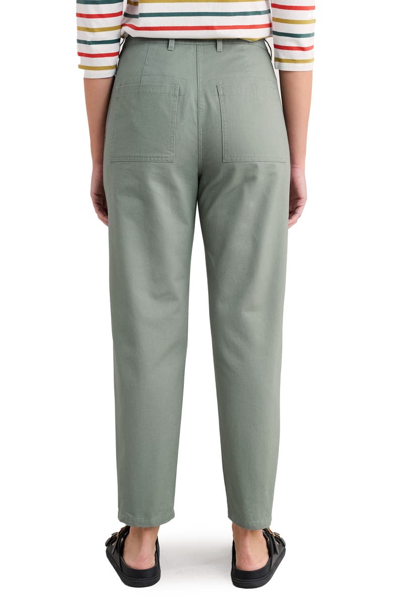 Seasalt Cornwall Mor Path Organic Cotton Ankle Straight Leg Pants, Alternate, color, Balsam