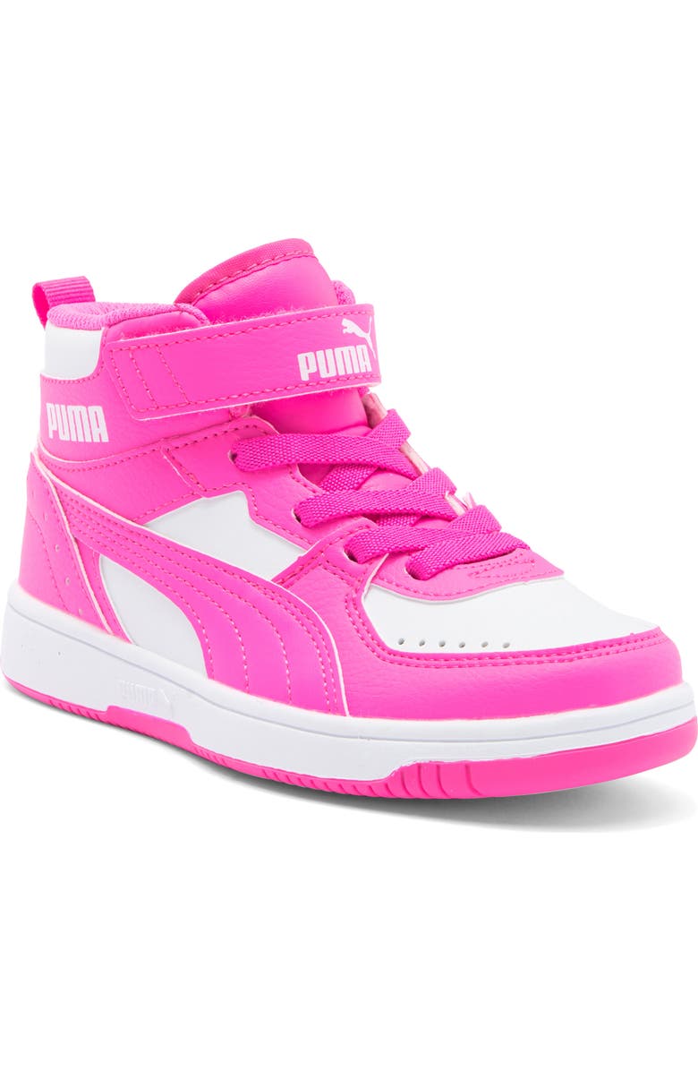 PUMA Kids' Rebound Joy High Top Sneaker, Main, color,