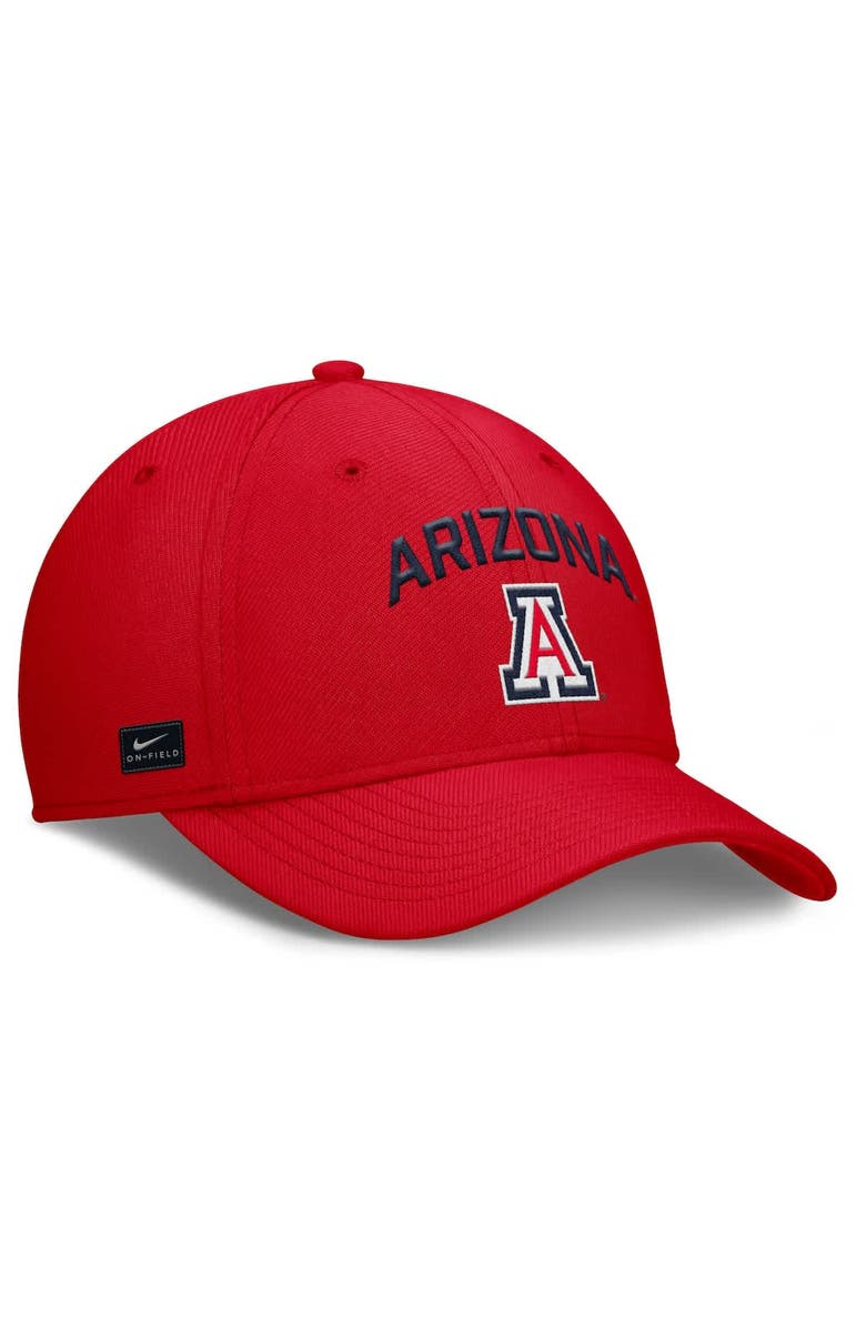 Nike Men's Nike Red Arizona Wildcats 2025 On-Field Rise Performance Flex Hat, Alternate, color, Red