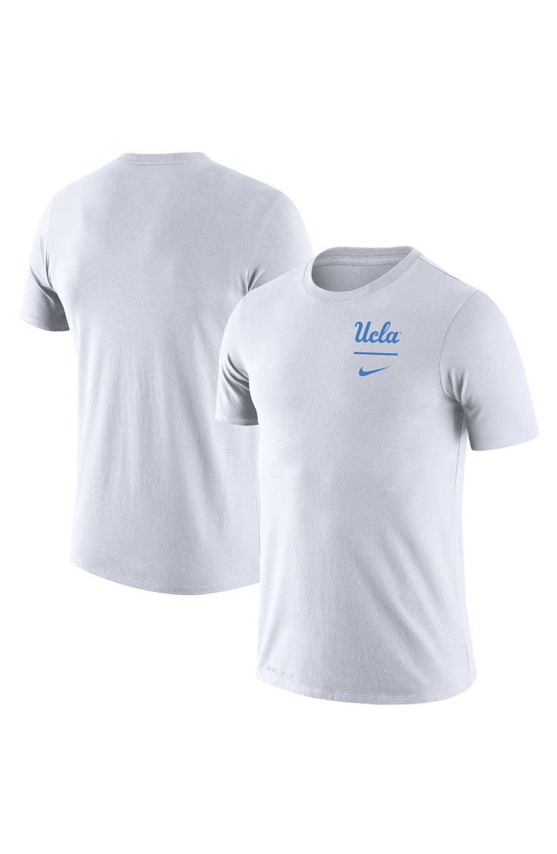 Nike Men's Nike White UCLA Bruins Logo Stack Legend Performance T-Shirt, Main, color, 