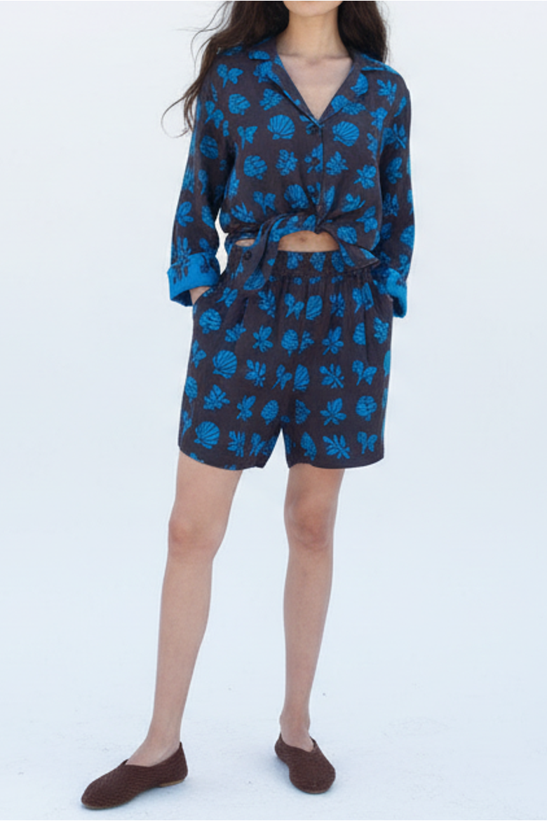 Bailey Patch Pocket Pull-on Short, Main, color, Java