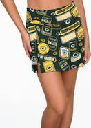 CONCEPTS SPORT Women's Concepts Sport Hunter Green Green Bay Packers Grady Sleep Skort