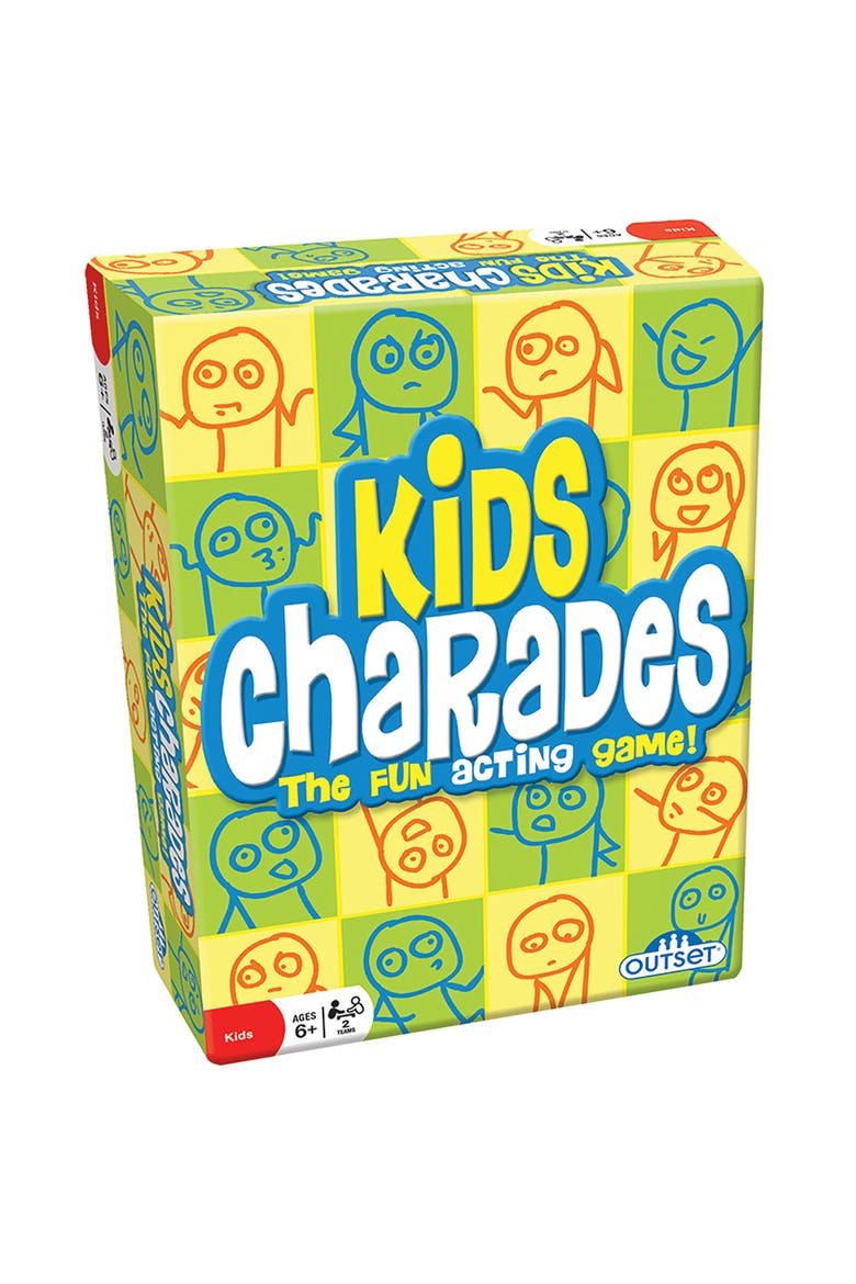 Kids Charades (New Box Size) 300 Charades, Ages 6+, Alternate, color, Multicolored
