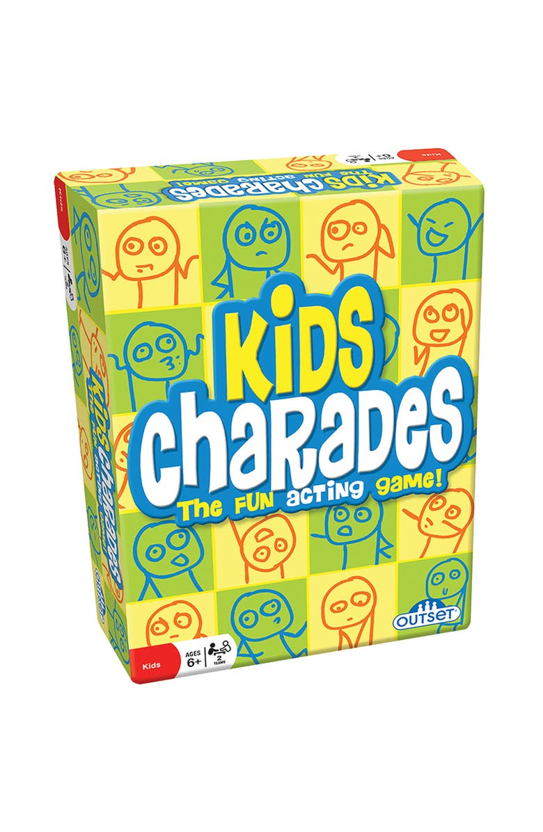 Outset Media Kids Charades (New Box Size) 300 Charades, Ages 6+, Alternate, color,