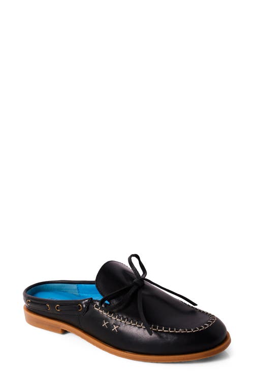 Free People Seas The Day Loafer Mule In Black