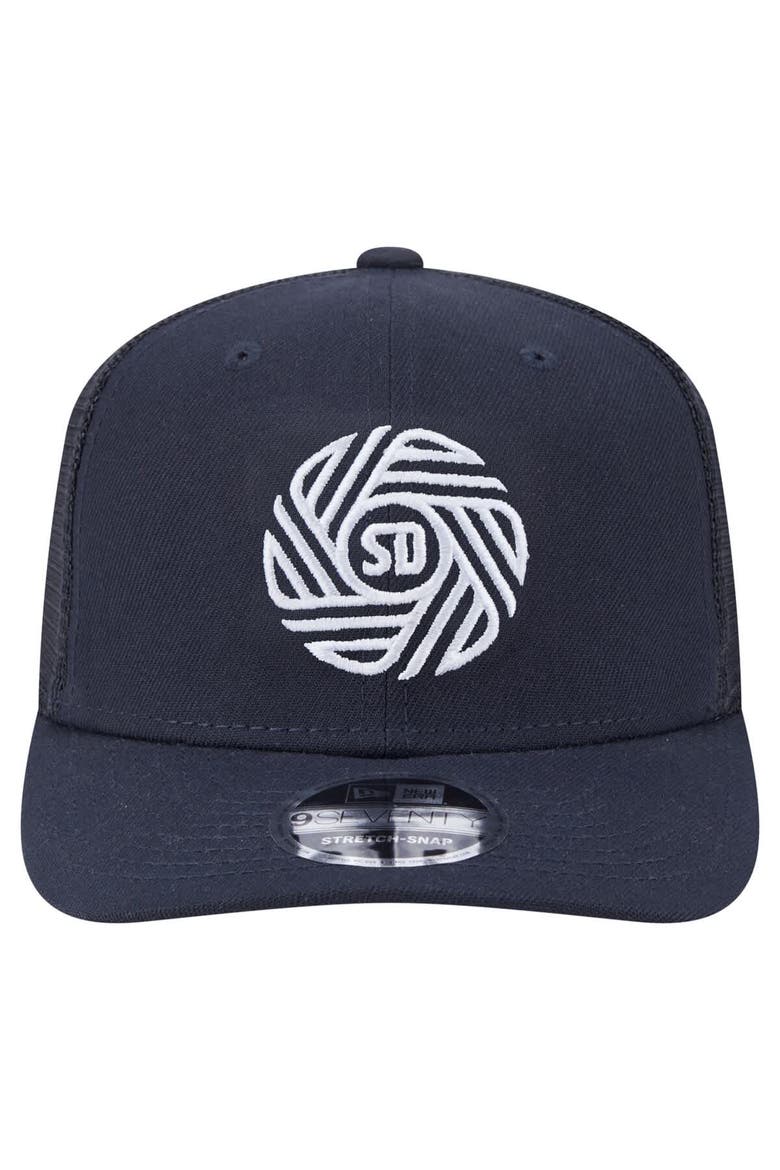 Men's New Era  Navy San Diego FC Jersey Hook 9SEVENTY Adjustable Hat, Alternate, color, Navy