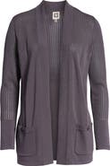 Anne Klein Malibu Pointelle Cardigan