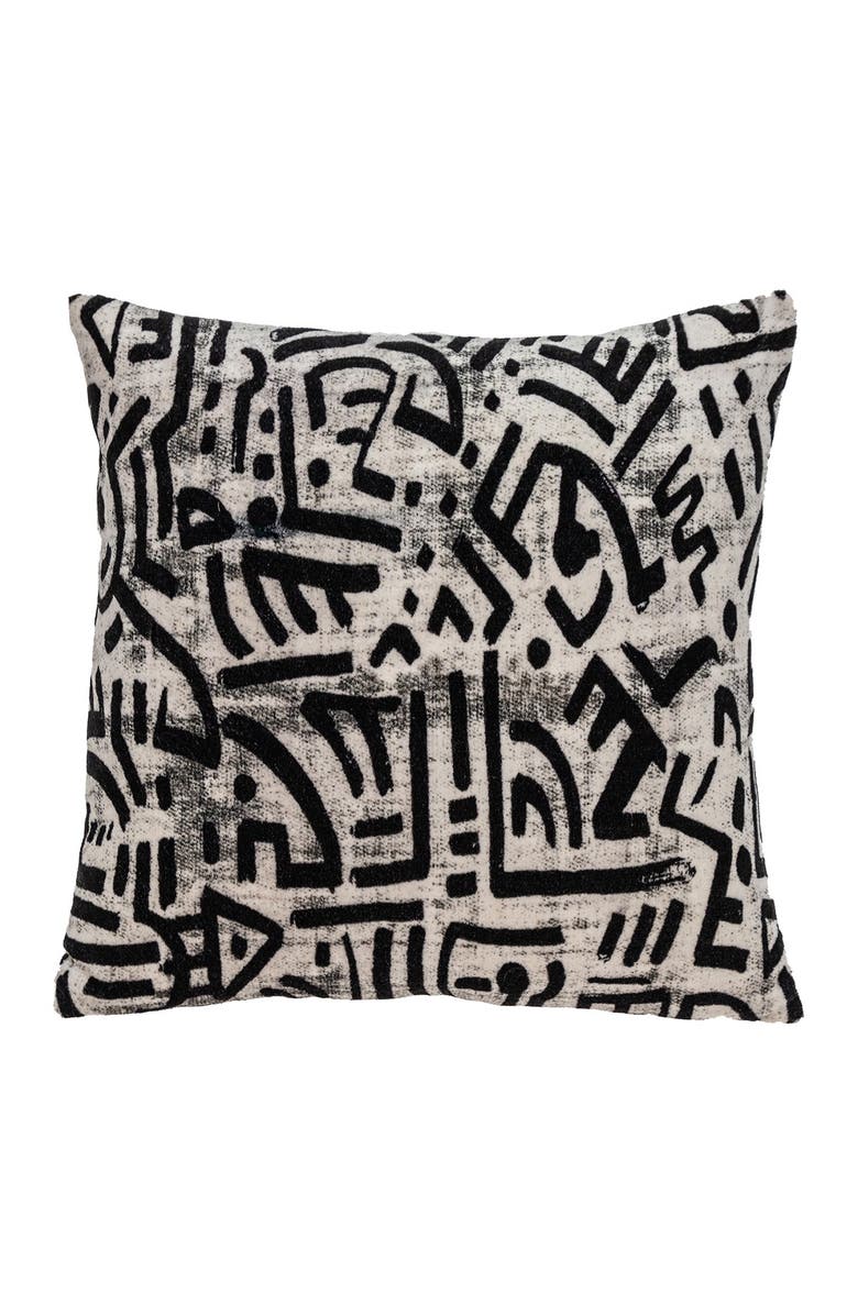 PARKLAND COLLECTION Azar Transitional White Throw Pillow, Alternate, color, White