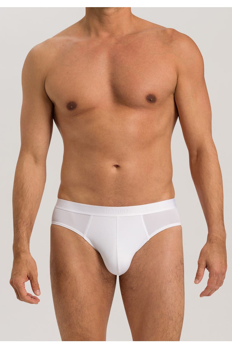 Micro Touch Brief, Alternate, color, White