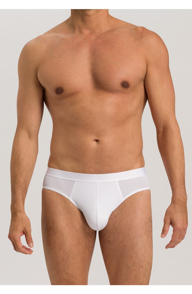 Hanro Micro Touch Brief, Alternate, color, White