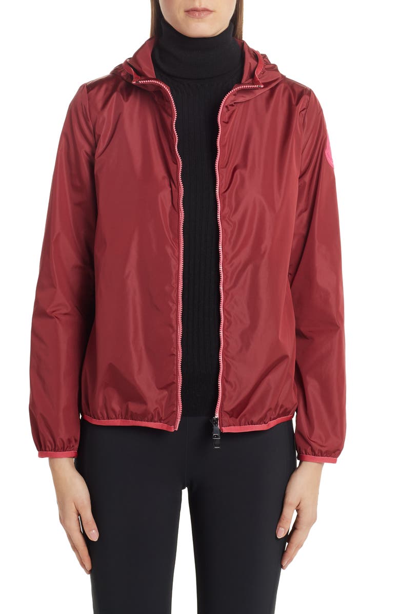 Moncler Invive Hooded Rain Jacket, Main, color,