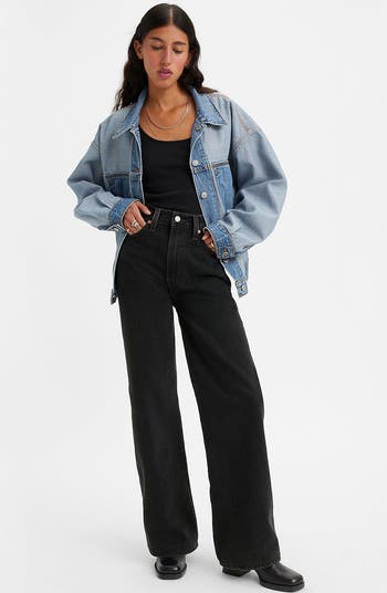 Ribcage High Waist Wide Leg Jeans